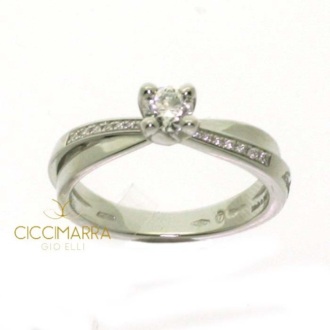 Anello Salvini 30Years Falco con brillante - 81066531