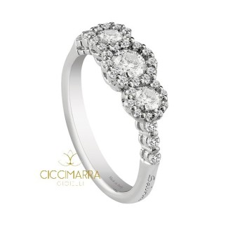 Salvini ring, Corona Ext with diamonds - 20067432