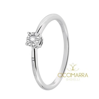 Salvini Ring, Daphne Fräulein mit Diamanten - 20057693