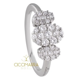 Salvini ring, Piazza Navona with diamonds - 20046103