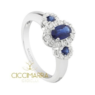 Salvini ring, Tiara Treasure with Sapphires and Brilliant