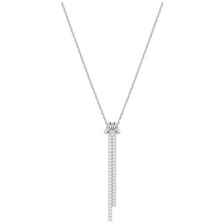 Swarovski to Y necklace, line Lifelong , white, pendant crystals - 5408435