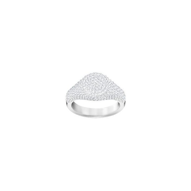 Swarovski ring, Stone Signet, white silvered - 5393186