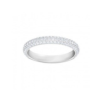 Swarovski ring, Mini Stone, white silvered - 5402438