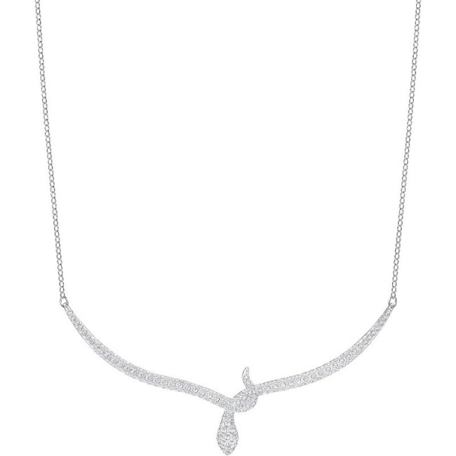 Swarovski Halskette, Leslie, Schlange, Silber Collier - 5372292