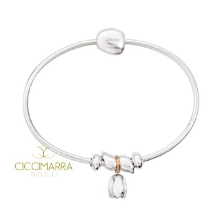 Queriot Rigid Armband, Glück, mit Tulpe Anhänger