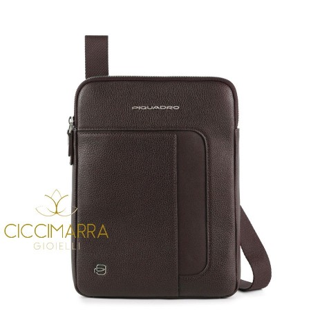 Man Tasche, Piquadro Erse, mit drei Fächern - CA3978S95 / TM