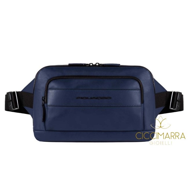Pouch man, Piquadro Setebos, blue - CA4267S96 / BLU