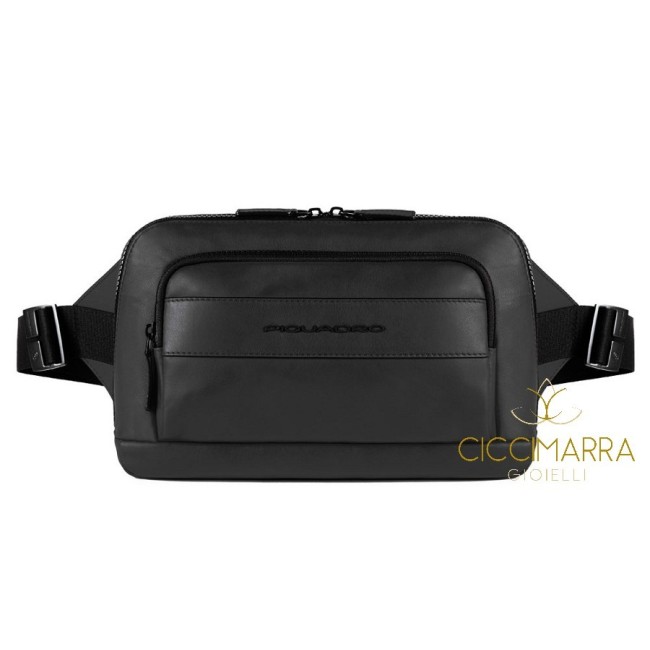 Pouch Man, Piquadro Setebos, schwarz - CA4267S96 / N