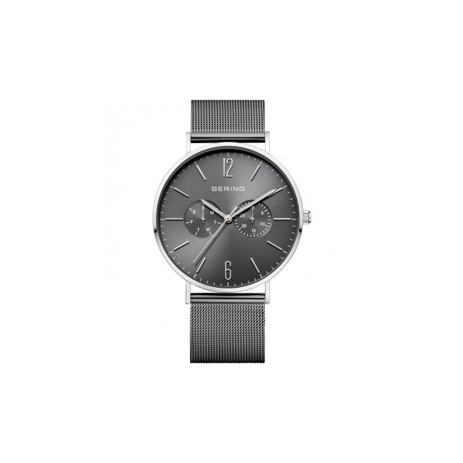 Orologio Bering uomo acciaio maglia milanese brunito - 14240-309