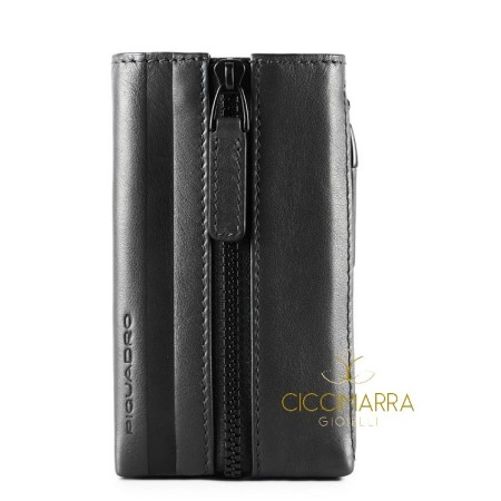 Piquadro Setebos Schlüsselring schwarz - PC4302S96 / N