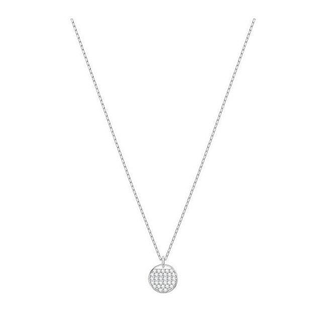 Swarovski choker necklace with semicircle pendant - 5389045