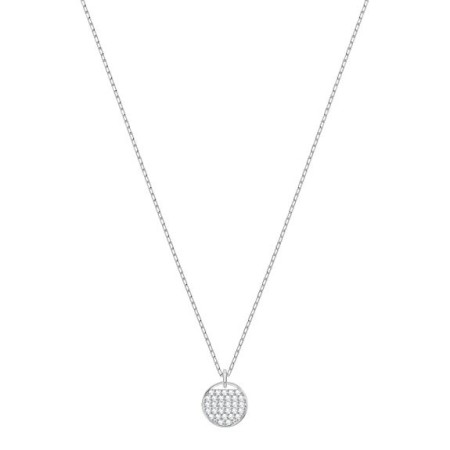 Swarovski choker necklace with semicircle pendant - 5389045