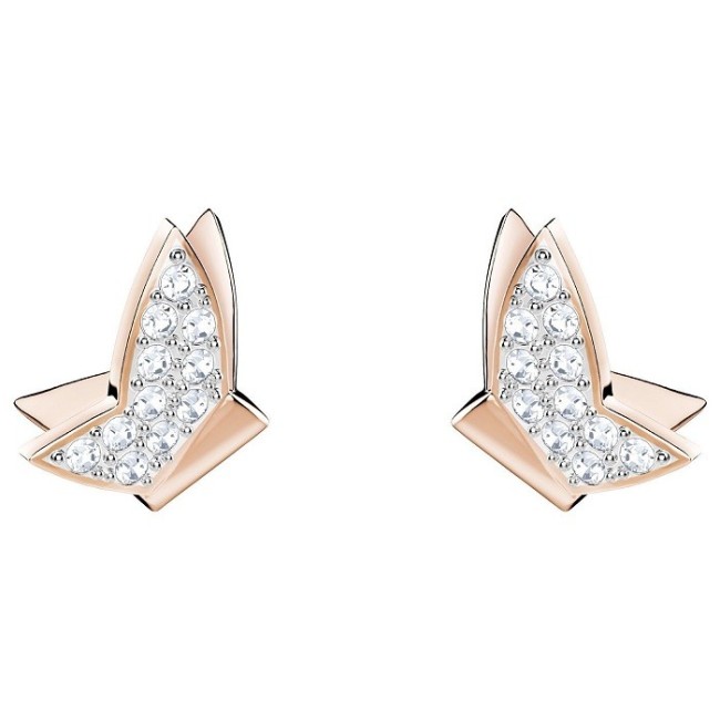 Swarovski Orecchini Lilia Fig farfalla rosè - 5382367