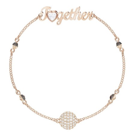 Swarovski Remix Collection Together, with gray crystals, rosé - 5375198