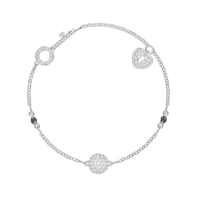 Swarovski Remix Lock, cuore lucchetto pavè bianco - 5375194