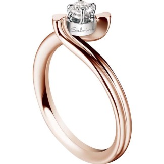 Salvini ring Ensemble S rosè with brilliant - 20026385