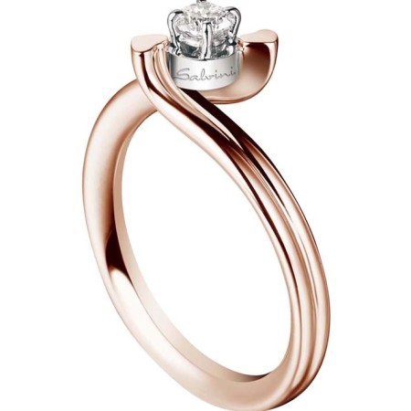 Anello Salvini Ensemble S rosè con brillante - 20026385