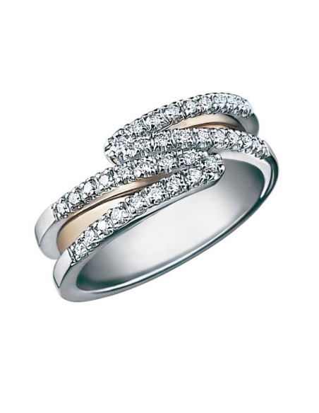 Salvini Guepiere ring, a row with diamonds 20018496