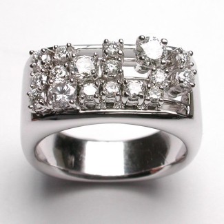 Salvini Pentagramma Ring mit Diamanten - 20015120