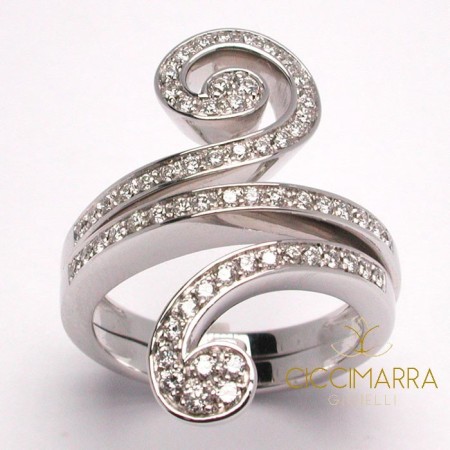 Salvini Riccio Ring mit Diamanten - 20021692