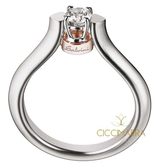 Anello Salvini Toujours con brillante - 20026373