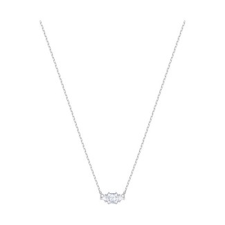 Swarovski Halskette Attract Trilogy asymmetrisch versilbert - 5392924