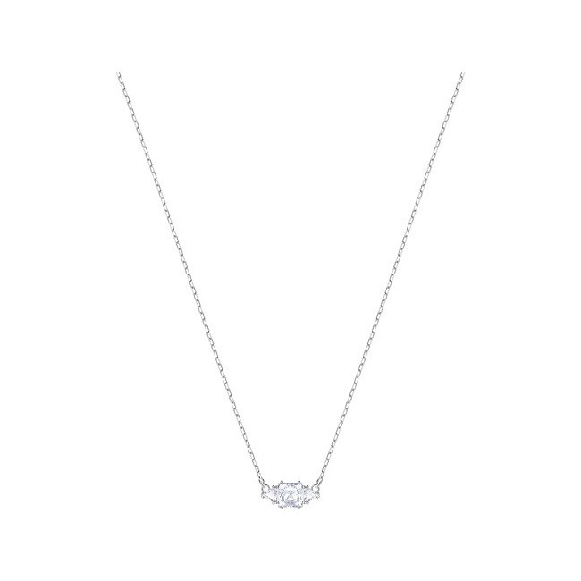 Swarovski Halskette Attract Trilogy asymmetrisch versilbert - 5392924