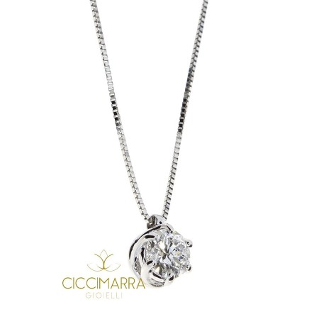 Salvini Lavinia light point necklace with brilliant 20076891