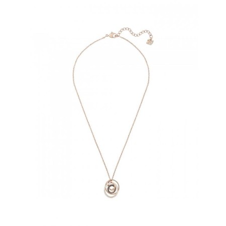Swarovski Greeting Ring necklace, rosè spiral pendant - 5394969