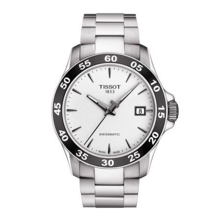 Orologio Tissot V8 Swissmatic silver T1064071103100
