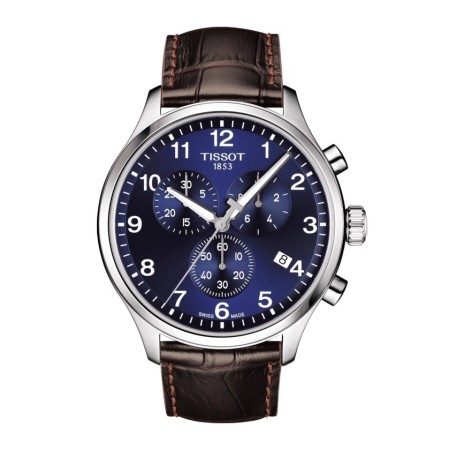 Tissot Chrono XL Klassische blaue Uhr - T1166171604700