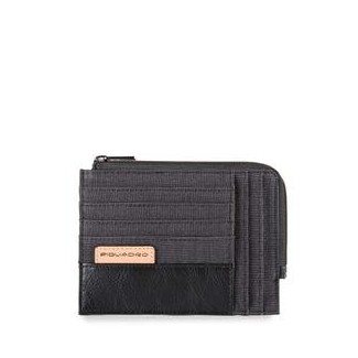 Piquadro Sachet with coin purse and fabric Blade papers - PU1243BL / N