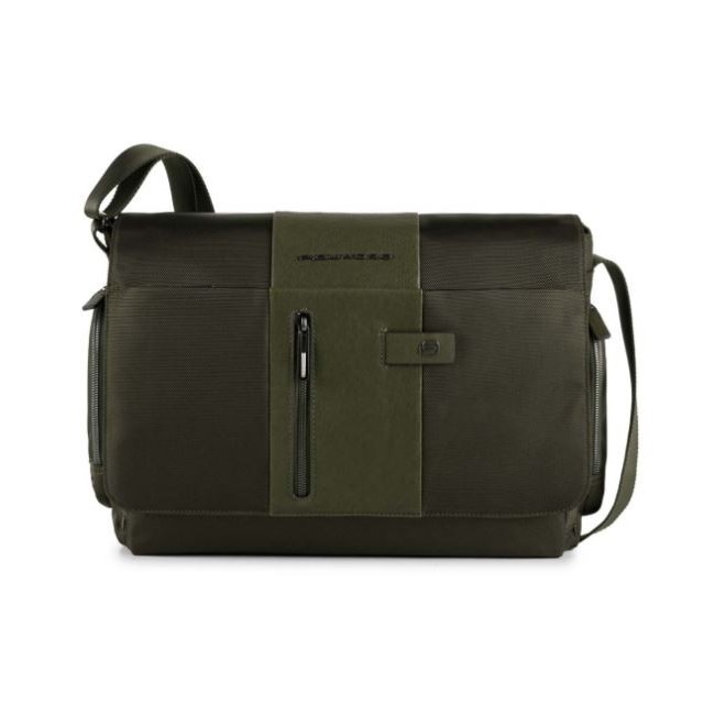 Piquadro Messenger porta computer e porta iPad CONNEQU Brief verde