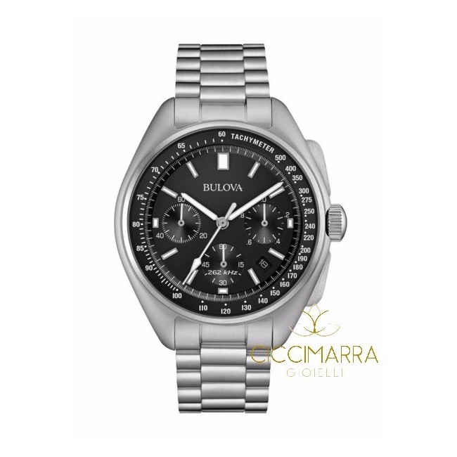 Bulova Lunar Pilot watch Chronograph steel