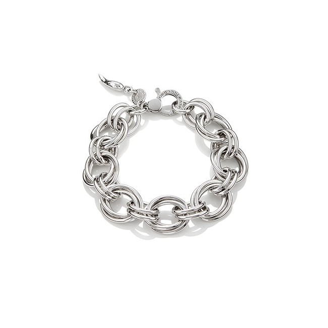 G.Raspini Silberarmband, mit Medium Felgen Oxford - 10130