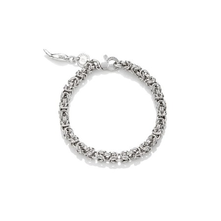 G. Raspini bracciale maglia bizantina mini mini argento - 10143