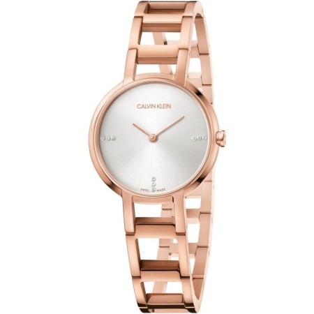 Calvin Klein watch Cheers rosè diamonds K8N2364W