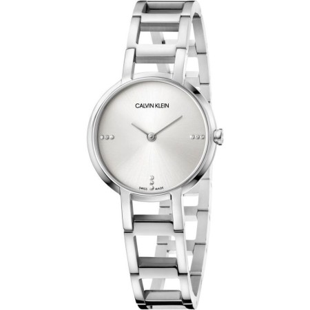 Orologio Calvin Klein Cheers silver con diamanti K8N2314W