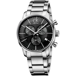 Calvin Klein Chrono City anthracite watch K2G27143