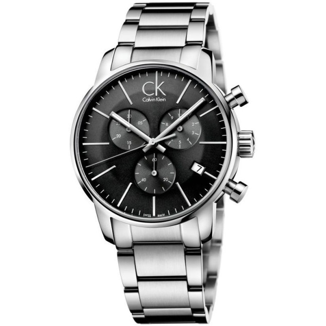 Calvin Klein Chrono City Anthrazit Uhr K2G27143