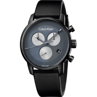 Orologio Calvin Klein Chrono City cinturino pelle K2G177C3