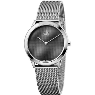 Orologio Calvin Klein Minimal medium grigio antracite - K3M2212X