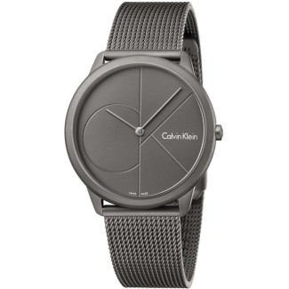 CK Minimal Steel Milan milestone smoked watch - K3M517P4