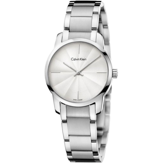 Orologio Calvin Klein City acciaio quadrante onde - K2G23146