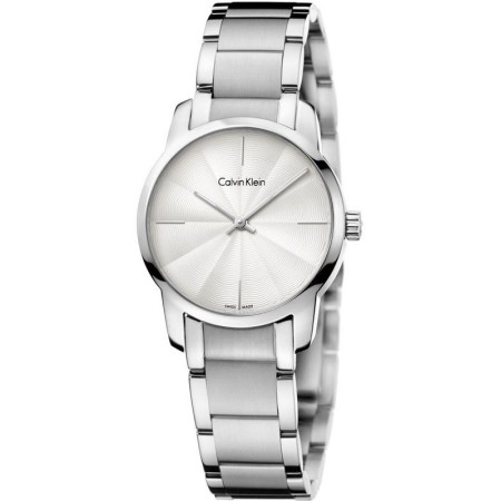 Calvin Klein Watches City steel wave dial - K2G23146