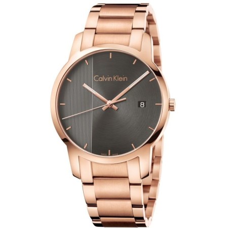 Calvin Klein City Rosè Schlammplatz Uhr K2G2G643