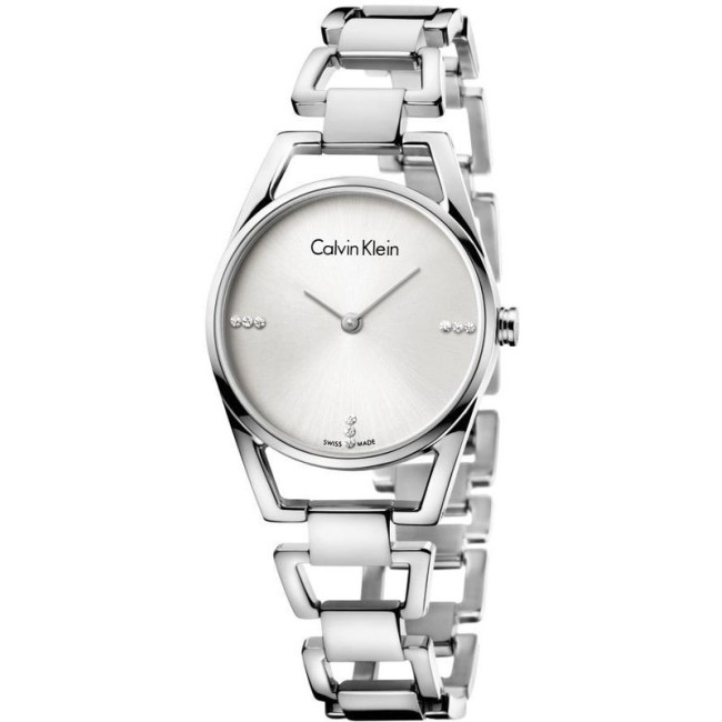 Orologio Calvin Klein Dainty bracciale acciaio e diamanti - K7L2314T