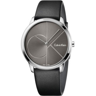 Calvin Klein Minimal Gent leather CK logo - K3M211C3