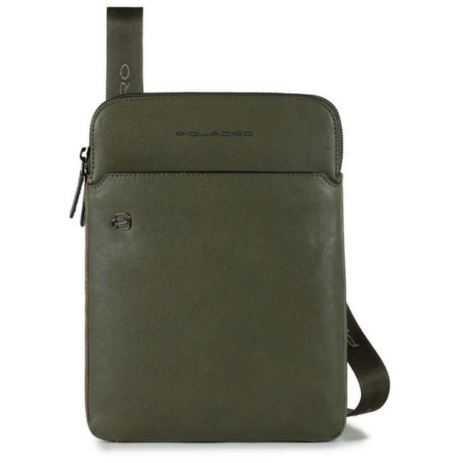 Borsello Piquadro Black Square verde CA3978B3/VE